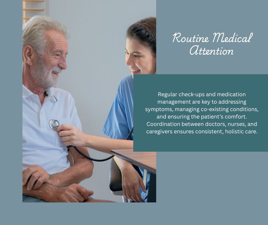 Best care for dementia-routine medical attention